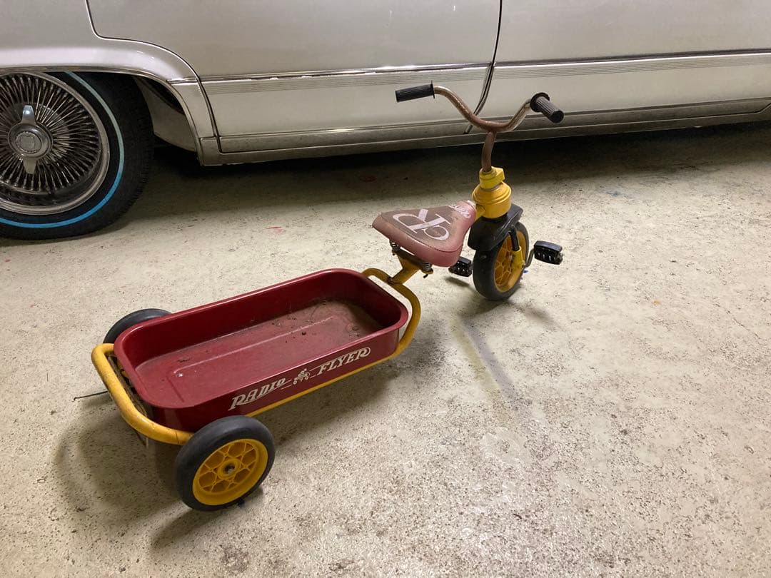 ラジオフライヤー　三輪車　世田谷ベース　アメ車　アメリカ雑貨