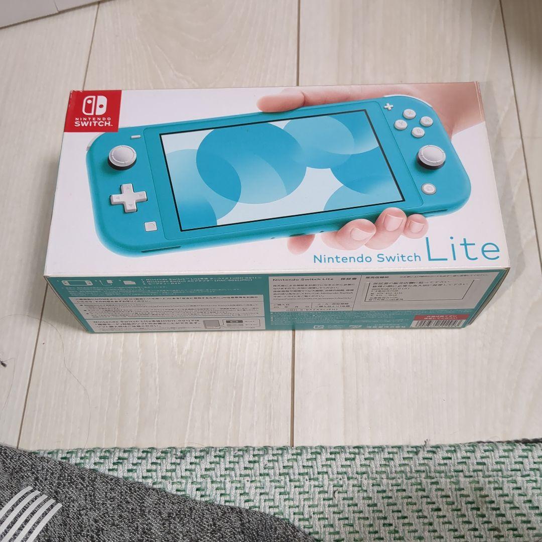 Nintendo Switch Lite ターコイズ 本体　中古　ジャンク扱い Nintendo Switch Lite ターコイズ 本体 ジャンク - メルカリ