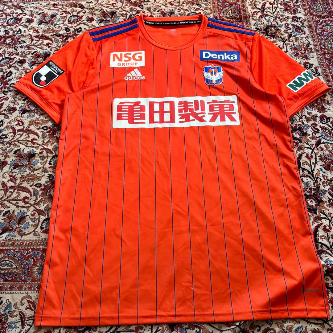 アルビレックス 新潟サイン入りユニフォーム FUJIWARA 藤原奏哉 2XO