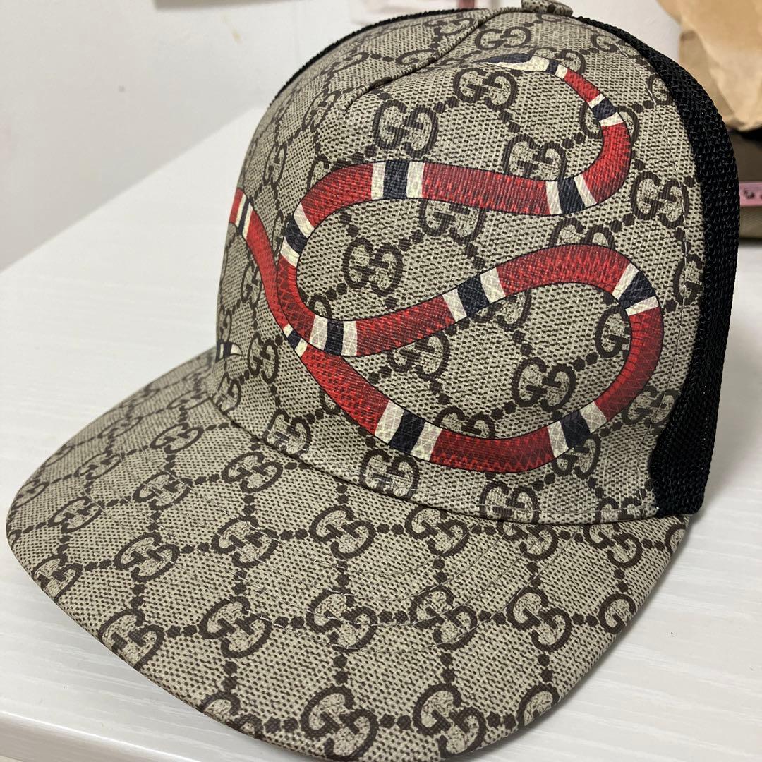 GUCCI GGパターン ベースボールキャップ