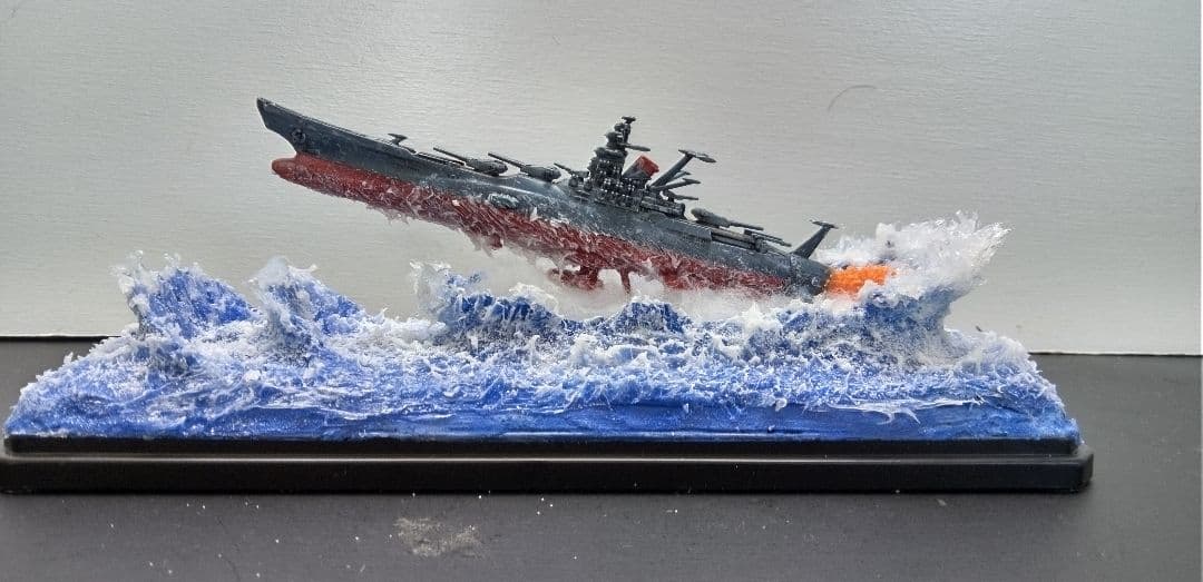 ブシドーバンダイ.メカコレ宇宙戦艦ヤマト2202ジオラマ完成品 2セット