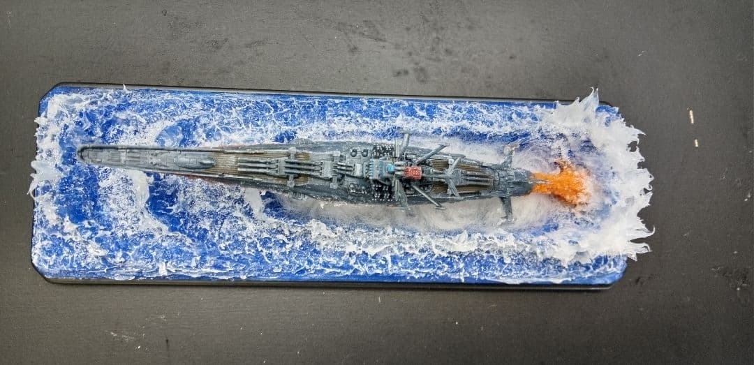 ブシドーバンダイ.メカコレ宇宙戦艦ヤマト2202ジオラマ完成品 2セット