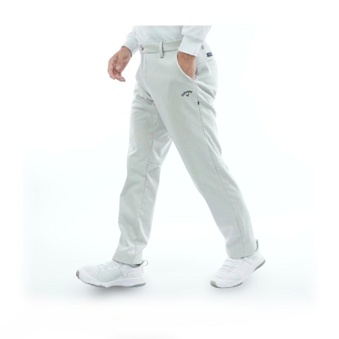 新品【Callaway】キャロウェイ ゴルフパンツ ホワイト Mサイズ キャロウェイ（CALLAWAY）（メンズ）ゴルフウェア ストレッチ パンツ