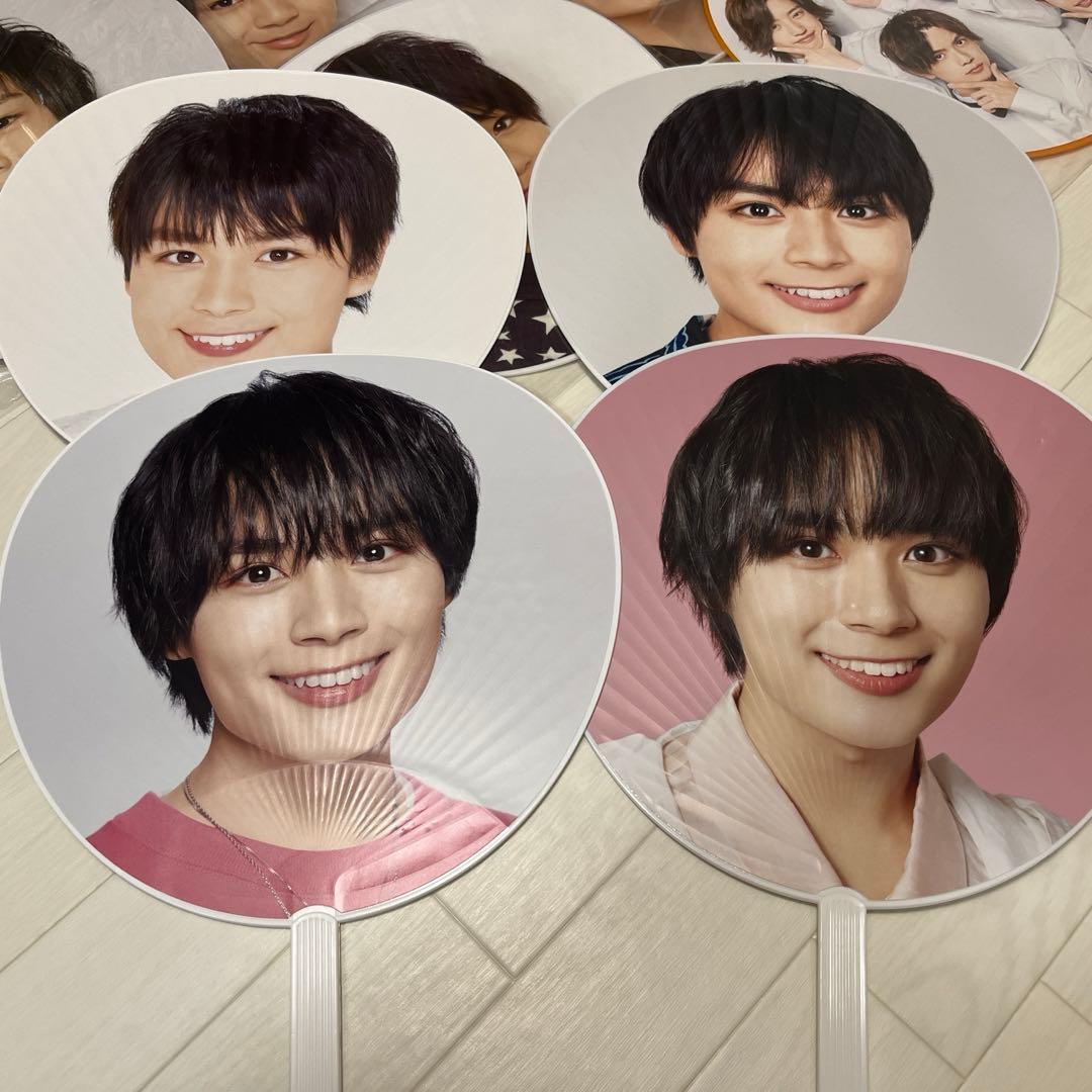 出回り希少　なにわ男子 大西流星 うちわ 2013~ バラ売り⭕️ まとめ売り