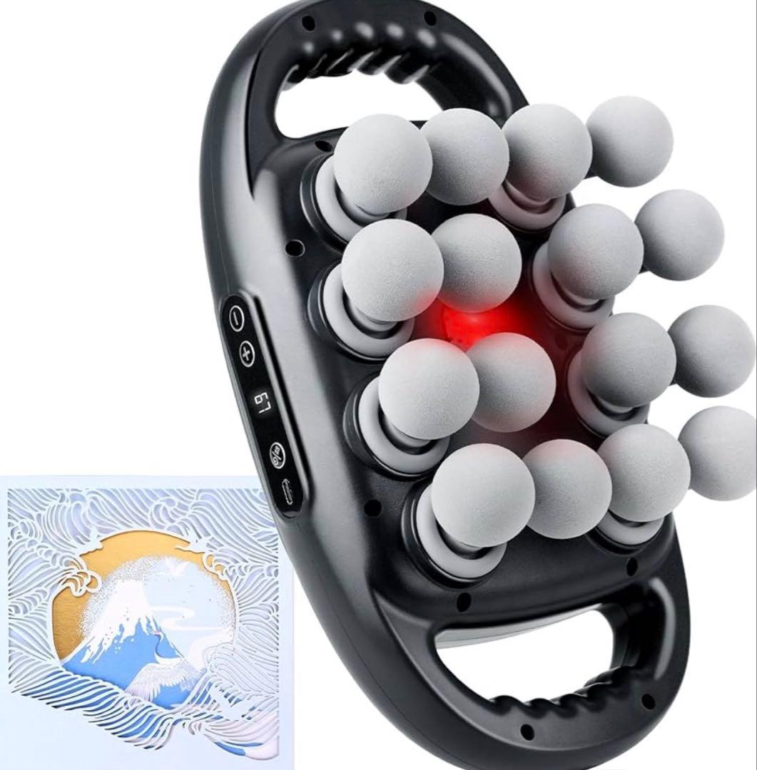 新品 筋膜リリースガン【業界最大16ヘッド・1つで16つ相当・極限の全身