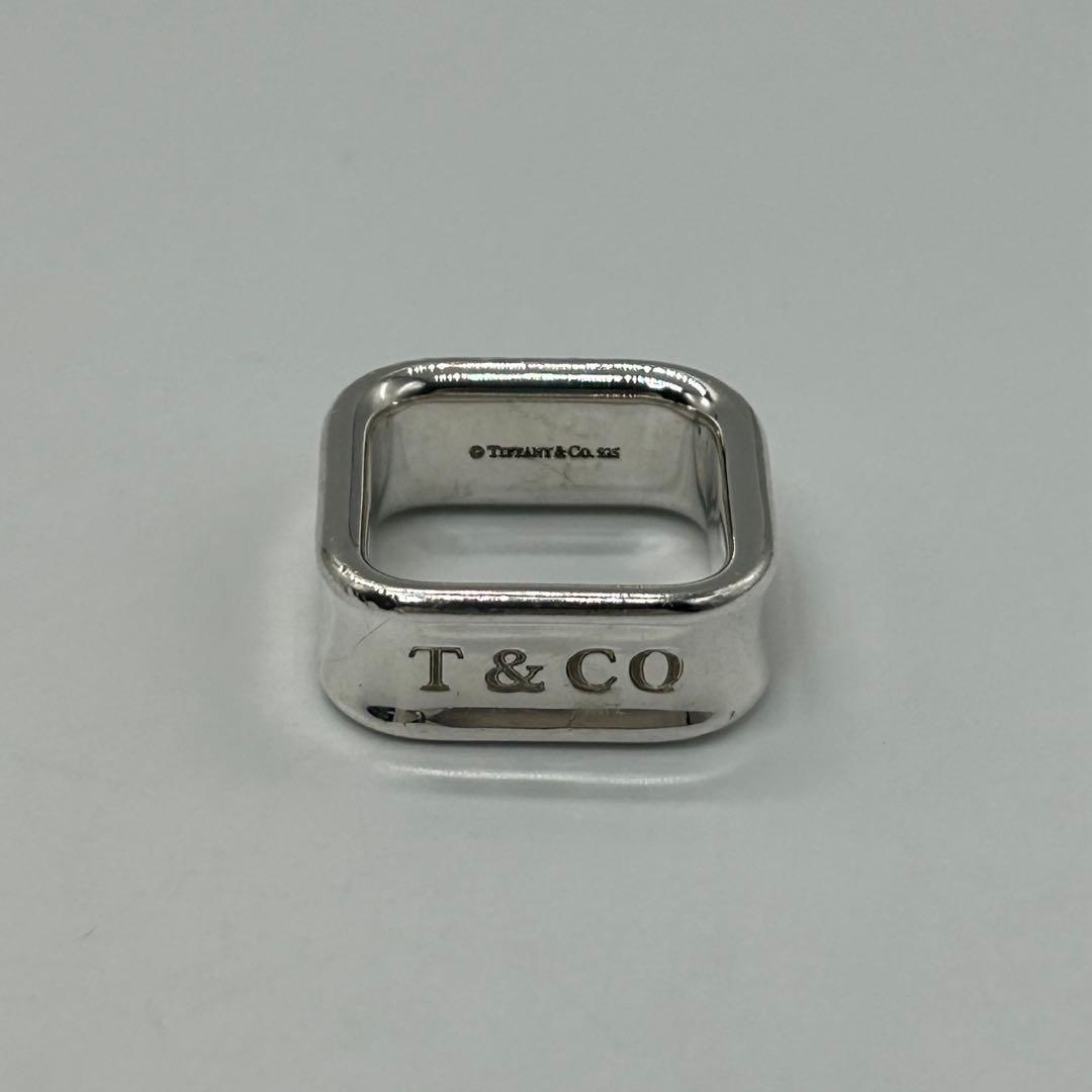 ティファニー TIFFANY 1837 スクエアリング 12号 SV925 - メルカリ