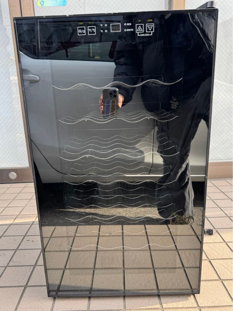 最終値下げ　ワインセラー　２8本　ミラードア　ブラック 楽天市場】[P10倍☆19日20:00-24日9:59]ワインセラー アイリスオーヤマ