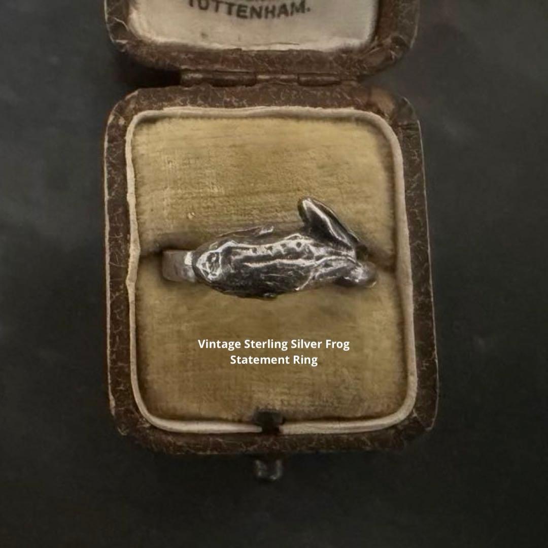 激希少 ヴィンテージ メキシコ シルバー 925 リング アンティーク