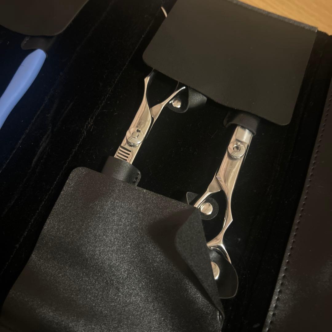 専用 MIZUTANI セニングシザー オレンジケース付き MIZUTANI セニングシザー オレンジレザーケース付き、右利き用 - メルカリ