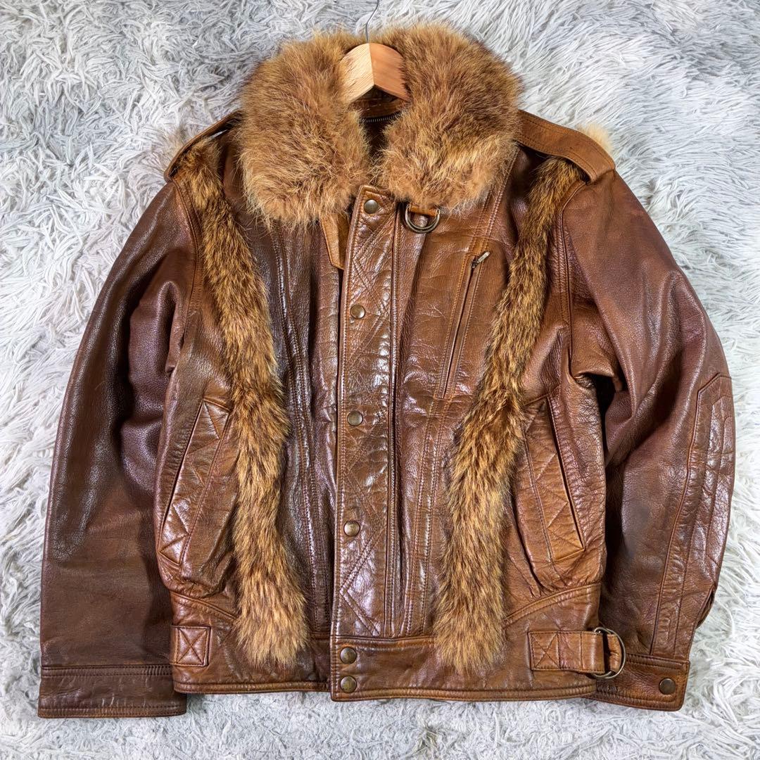 REAL SIMONSy2k カウレザーライダースジャケット ファー 短丈 REAL SIMONSy2k カウレザーライダースジャケット ファー 短丈 REAL