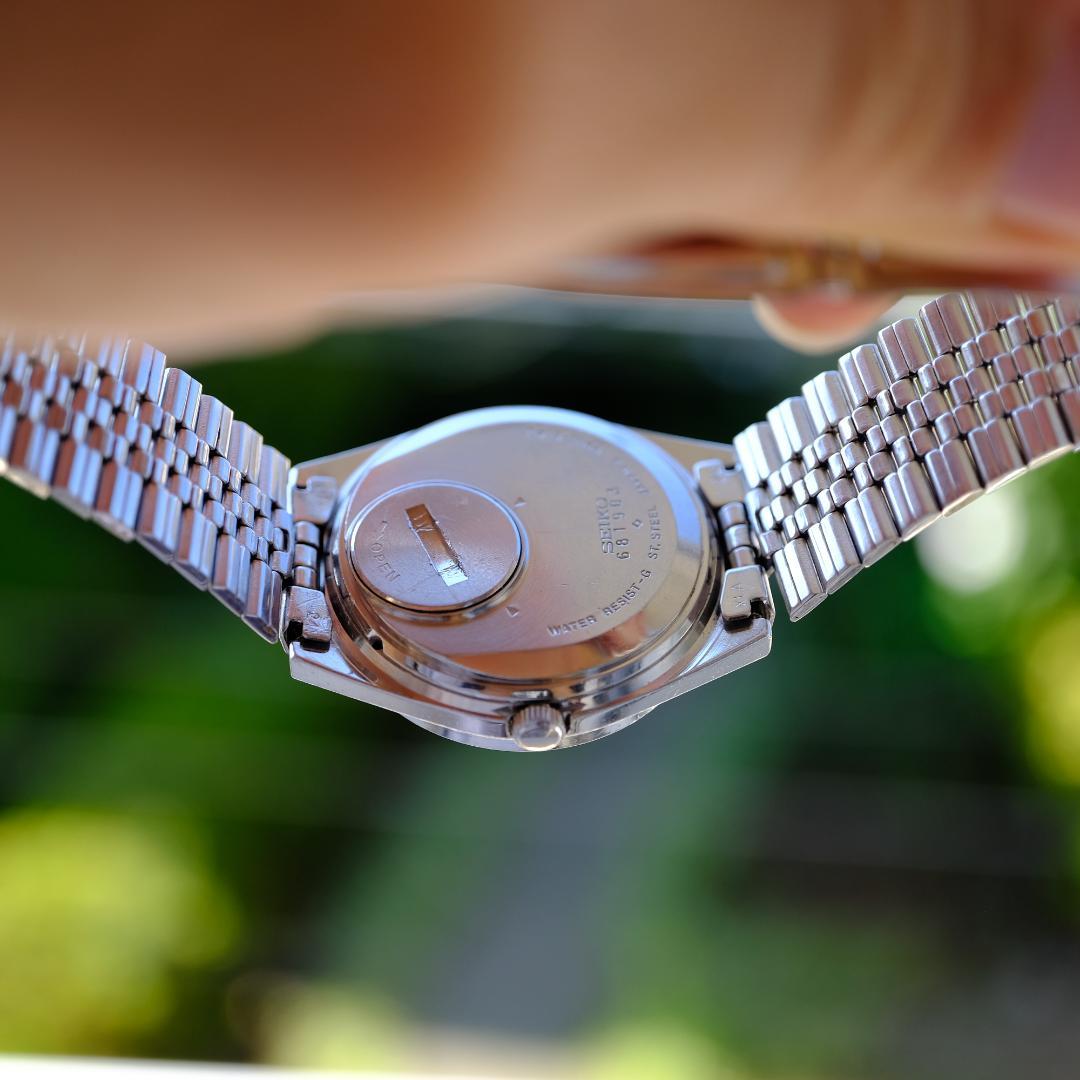 稼働] SEIKO TYPE II 1976 ケース37mm 新規電池 - メルカリ