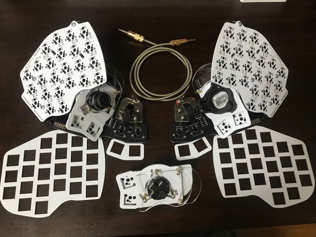 Killer Whale 分割型キーボード LED未実装組み立て済み 委託】Killer Whale