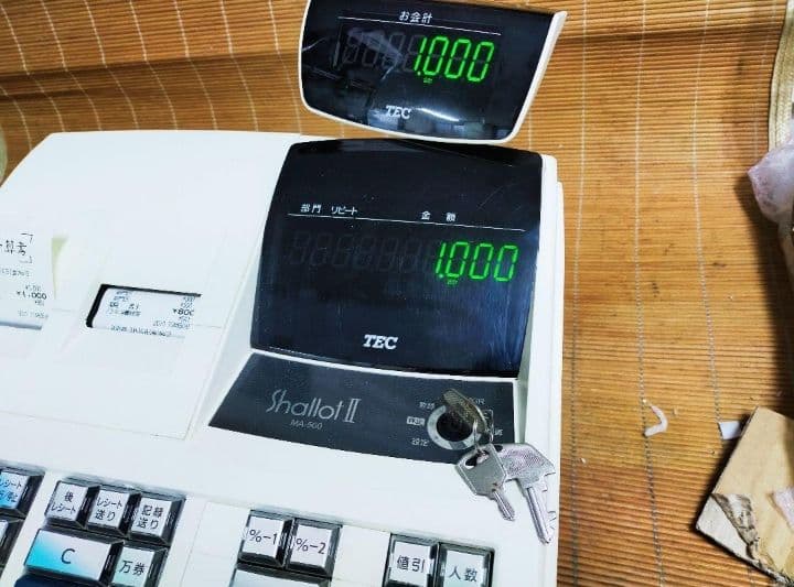 テックレジスター MA-500 ツインプリンター 人気機種 100667テック