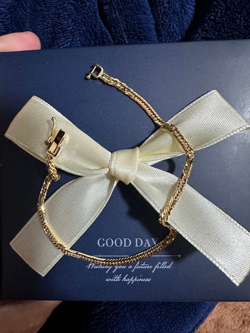 K18YG 12カット トリプルキヘイ ブレスレット 17cm 3.04g