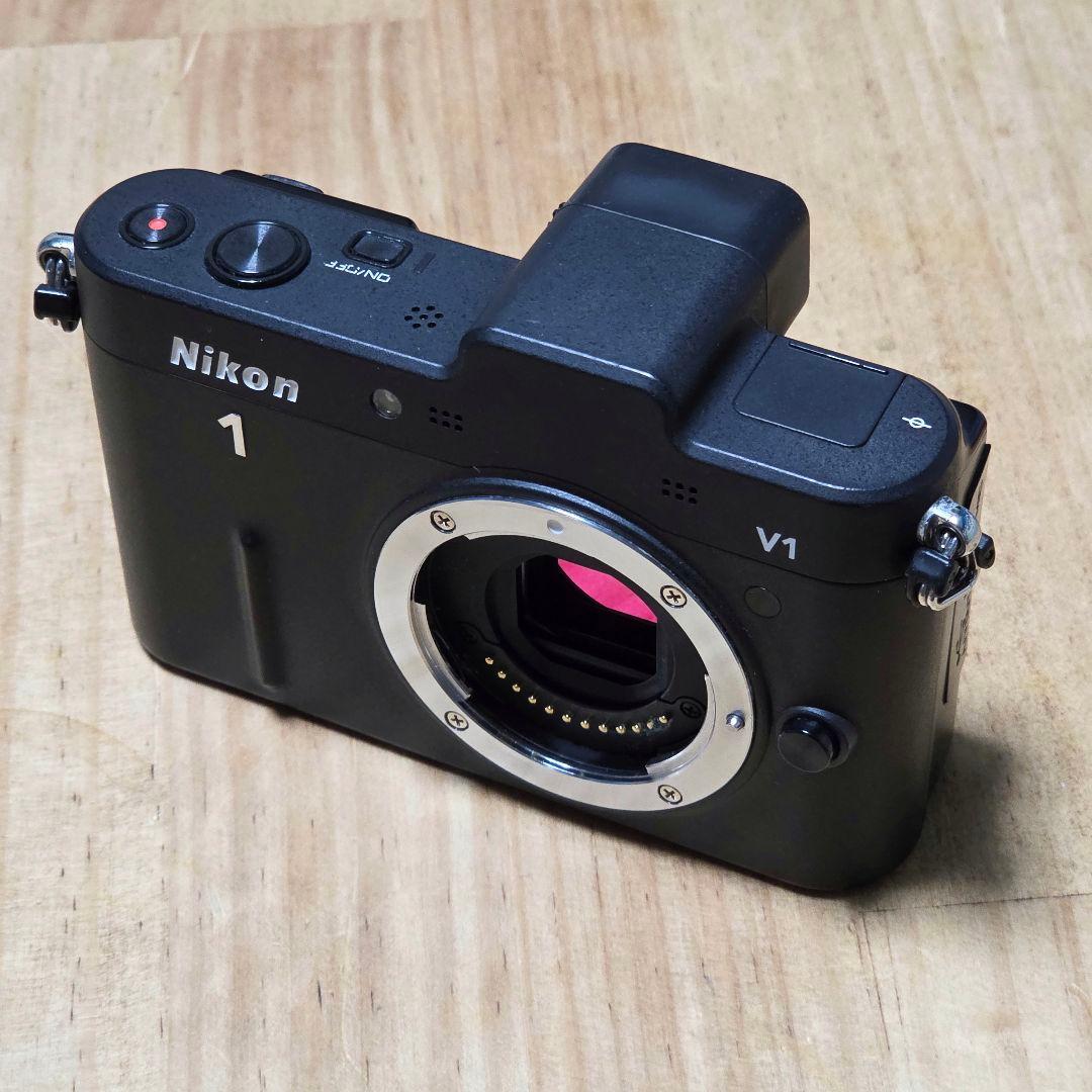 NIKON 1 V1 ブラック ボディ - メルカリ