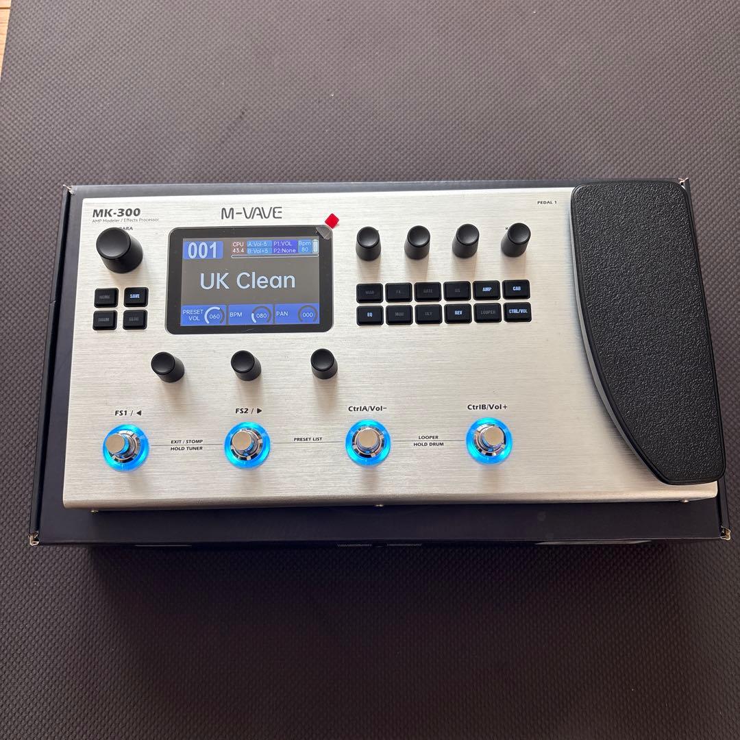 M-WAVE MK-300 マルチエフェクター Amazon.co.jp: 【M-VAVE MK-300 マルチエフェクター 国内正規品】日本