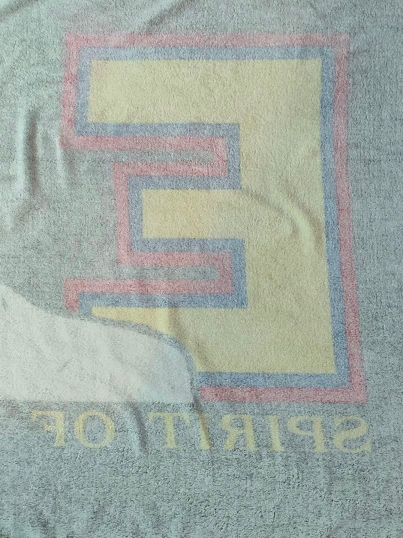 【美品】 矢沢永吉スペシャルビーチタオル横顔シルエット EY SPIRIT