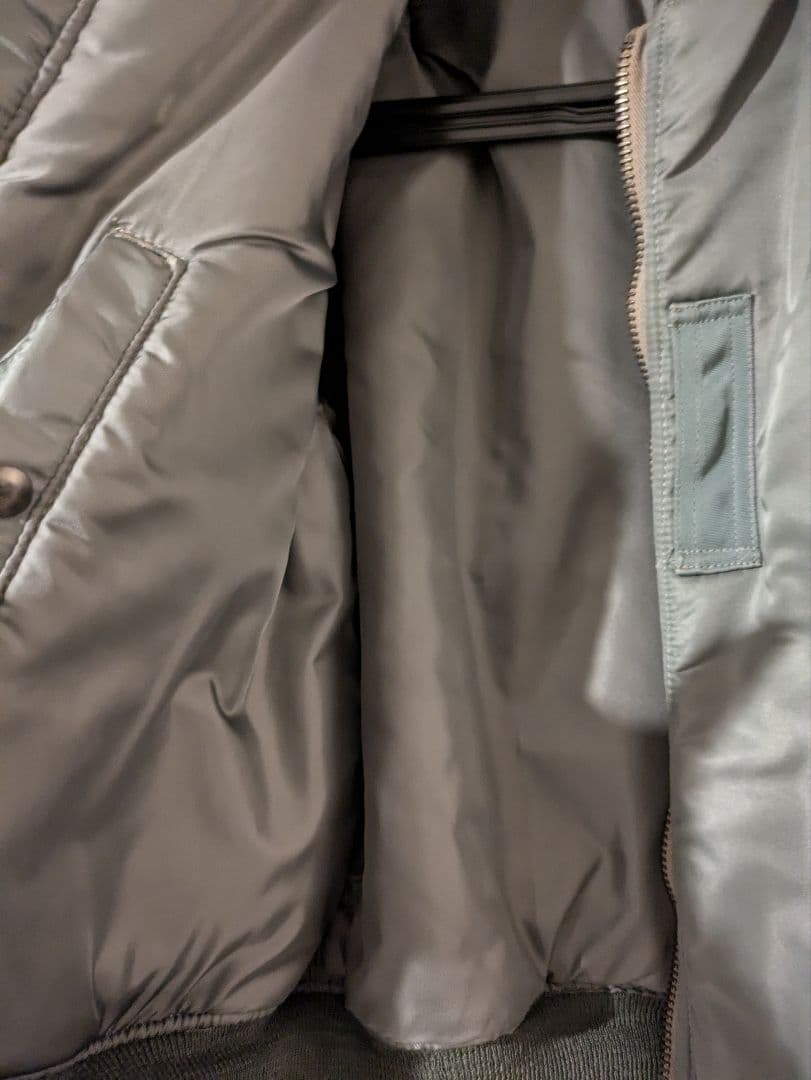 i*u様 50s МA-1 黒タグ 初期 米軍実物 ミント ma-1