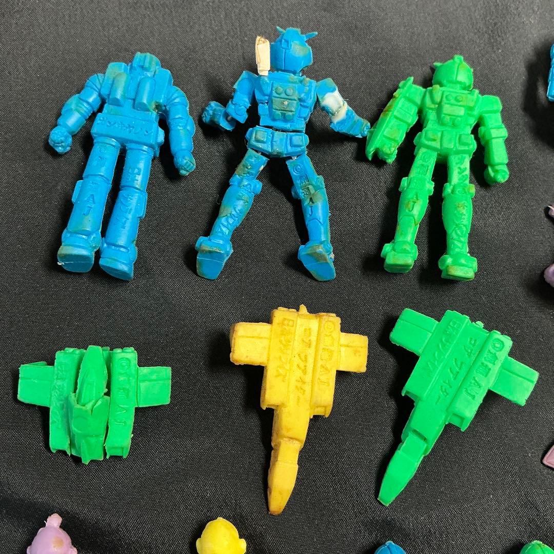 ガンダム　消しゴム　フィギュア