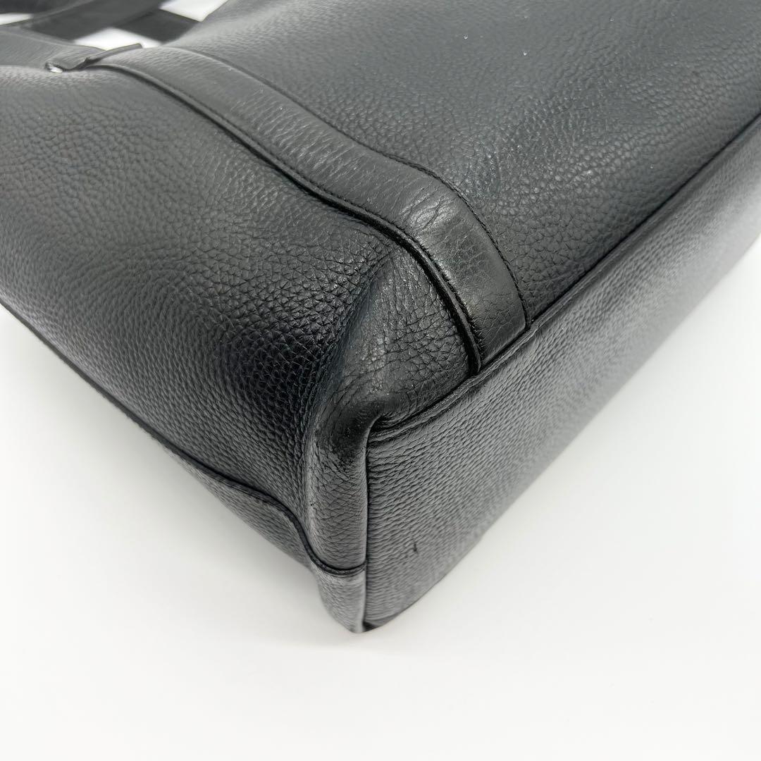 ペッレモルビダ トートバッグ テーラマリーナ レザー ブラック A4