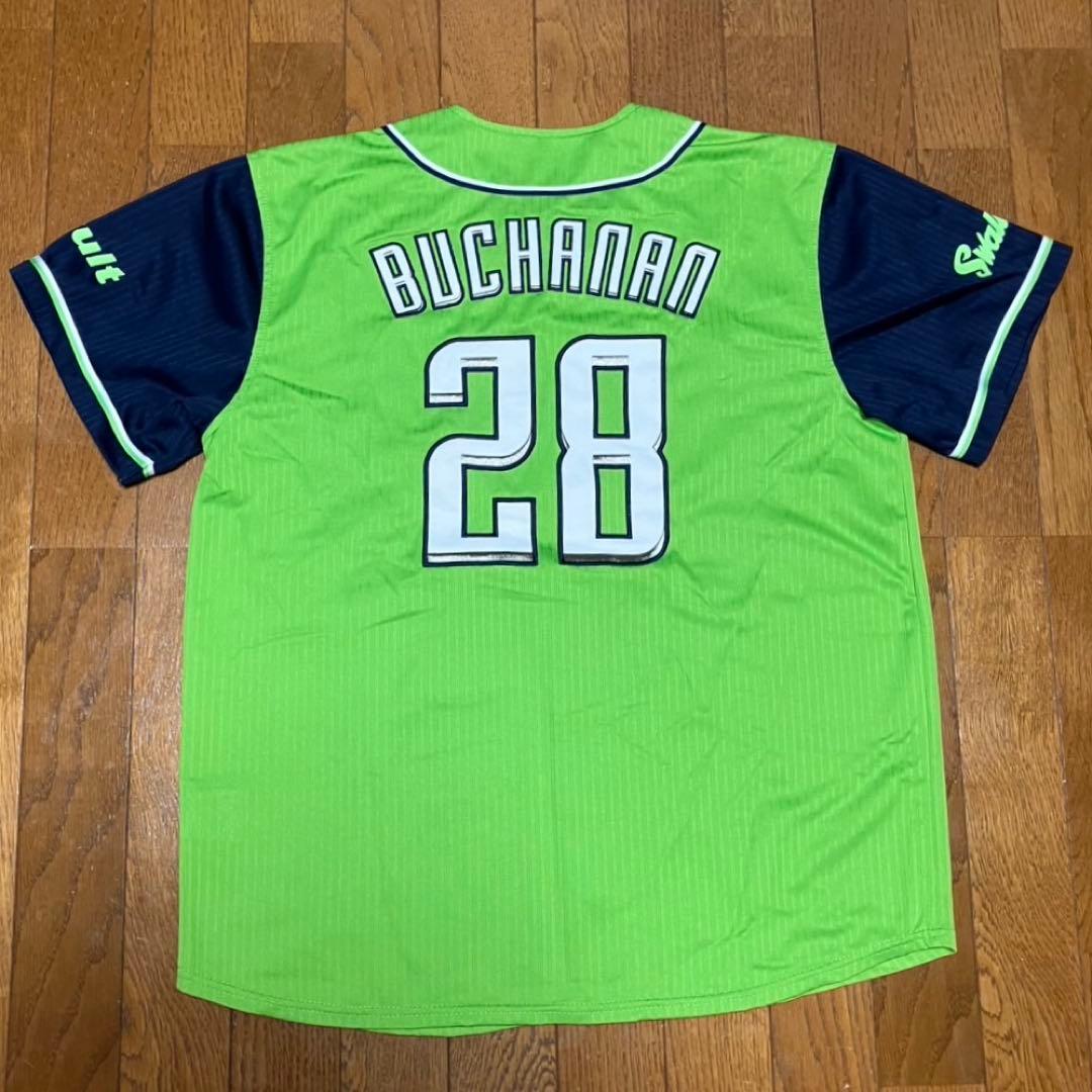 貴重】刺繍 ブキャナン ユニフォーム ヤクルトスワローズ - メルカリ