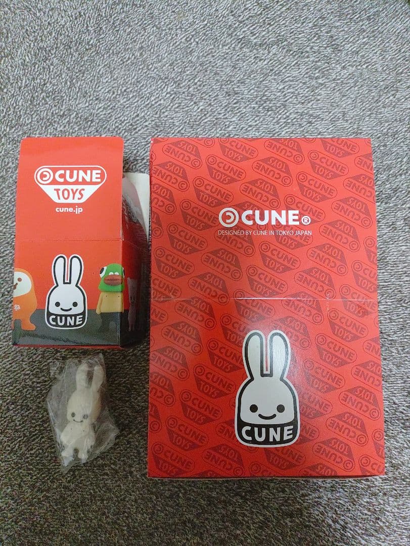 CUNE ソフビ 未開封BOXと開封済み1つ あのウサギのブランド 「 CUNE 」 が ソフビ になって登場！ | 株式