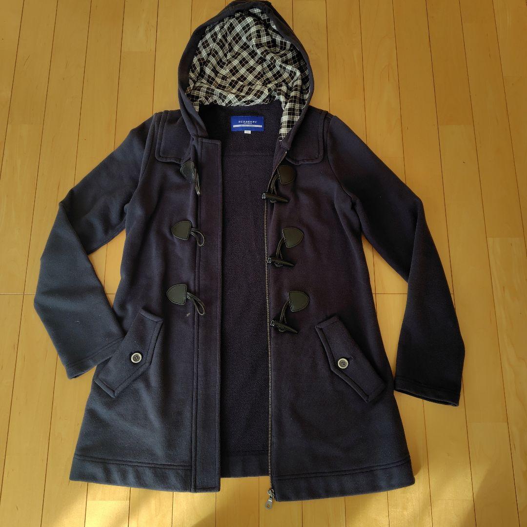 BURBERRY BLUE LABEL スウェット地 ダッフルコート 38 - メルカリ