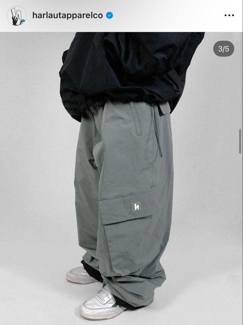 harlaut apparel snow pants xl - メルカリ