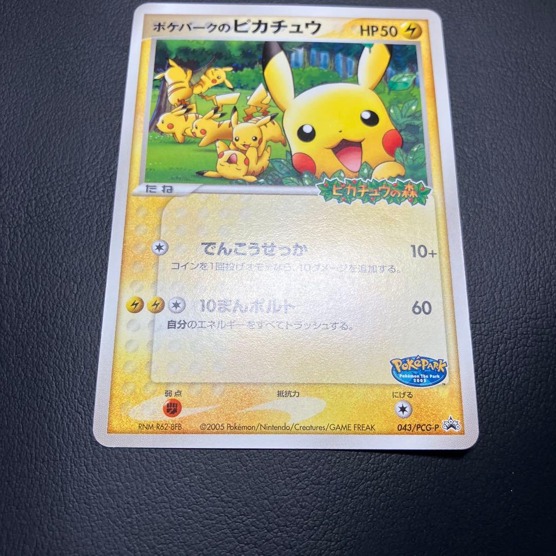 ポケパークのピカチュウ 043/pcg-p ポケモンカード - メルカリ