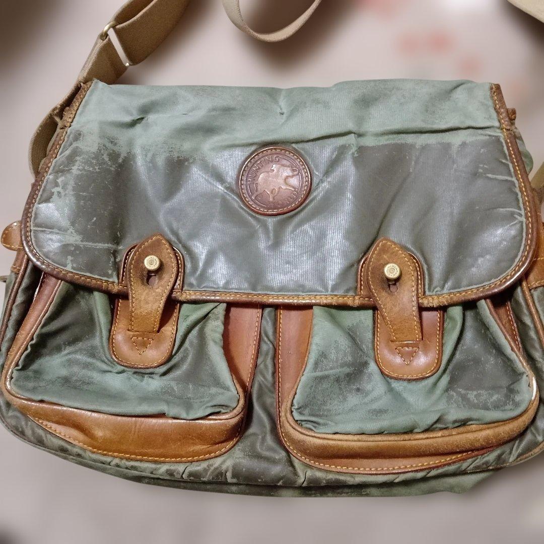 HUNTING WORLD ショルダーバッグ オリーブグリーン - メルカリ