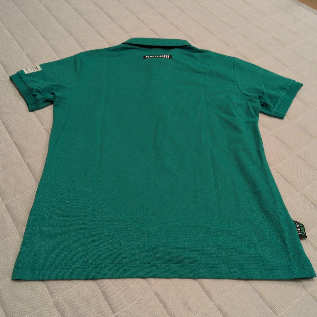 PEARLY GATES グリーンポロシャツ - メルカリ