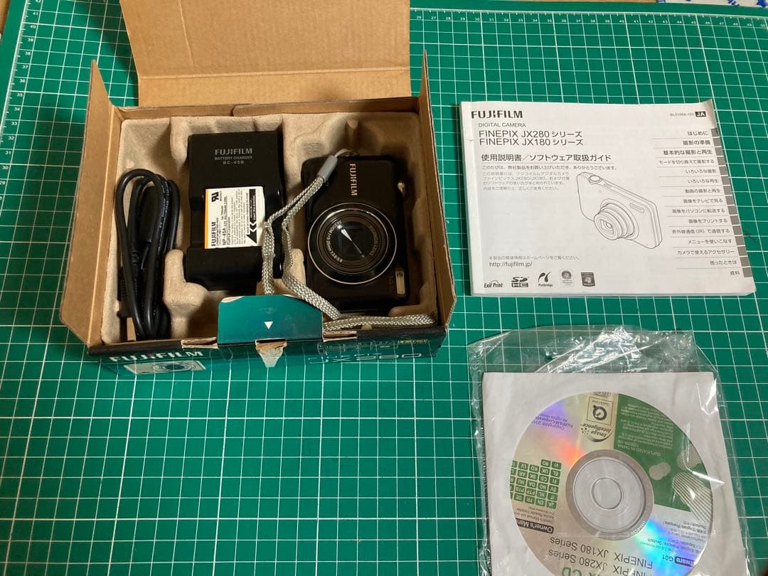 FUJI FILM JX280 ハンディデジカメ 粋なブラックボディ - メルカリ