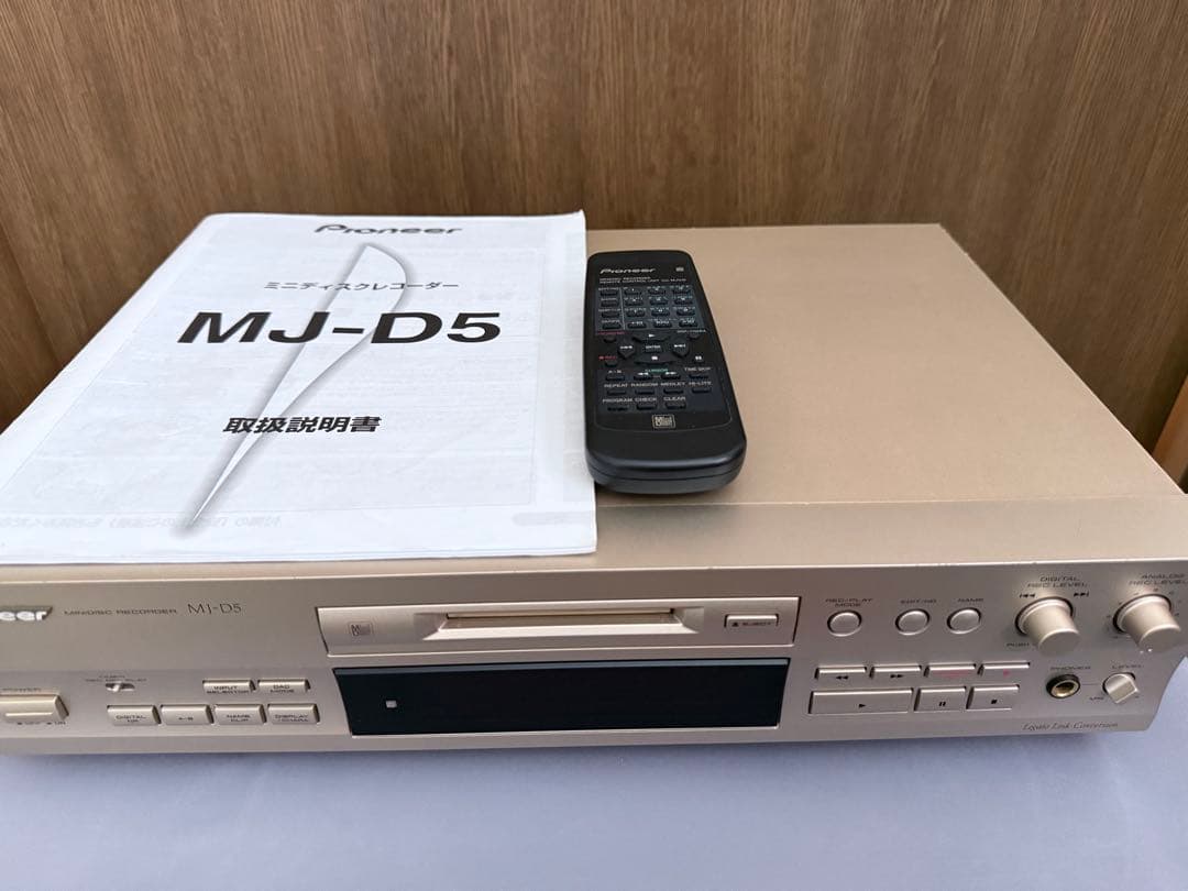 パイオニア　MDレコーダー　MJ-D5 リモコン有 Pioneer MDレコーダー MJ-D5 【中古品】 : サンクス電機 ヤフー