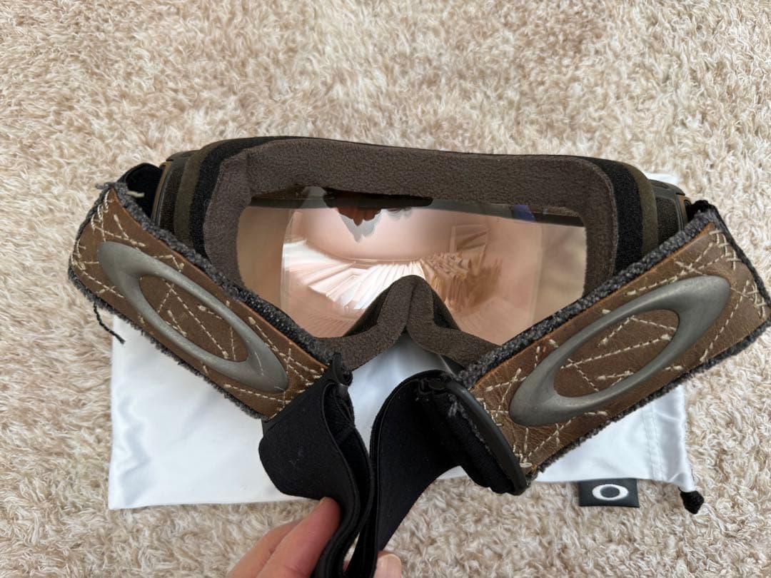 Oakley ゴーグル 収納袋付き 交換ミラーレンズ付き - スキー