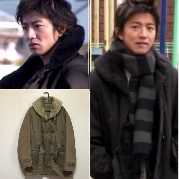 キムタク着 ジェネラルリサーチ ジャケット モッズコート モールスキン