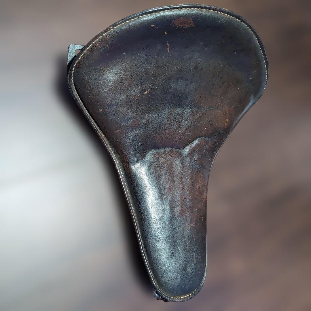 ハーレーダビッドソン　バイクシート レザー ブラウン サドルシート 楽天市場】汎用シングルシート ソロ シート サドルシート ハーレー