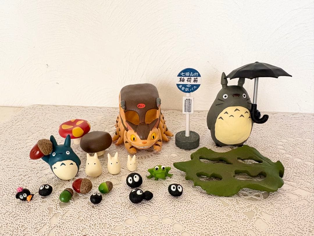 となりのトトロ フィギュア ジブリ 猫バス ねこバス 宮崎駿 まっくろ