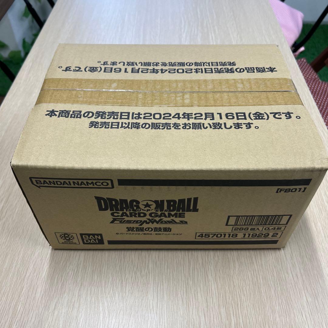 ドラゴンボールカードゲーム 覚醒の鼓動　ワンカートン BANDAI（バンダイ） ドラゴンボールスーパーカードゲーム フュージョン