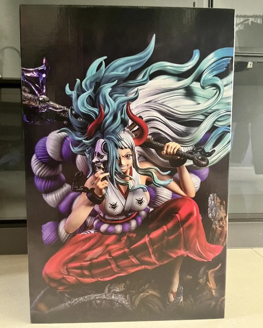 ワンピース ヤマト フィギュア ガレージキット 塗装済み完成品 pop