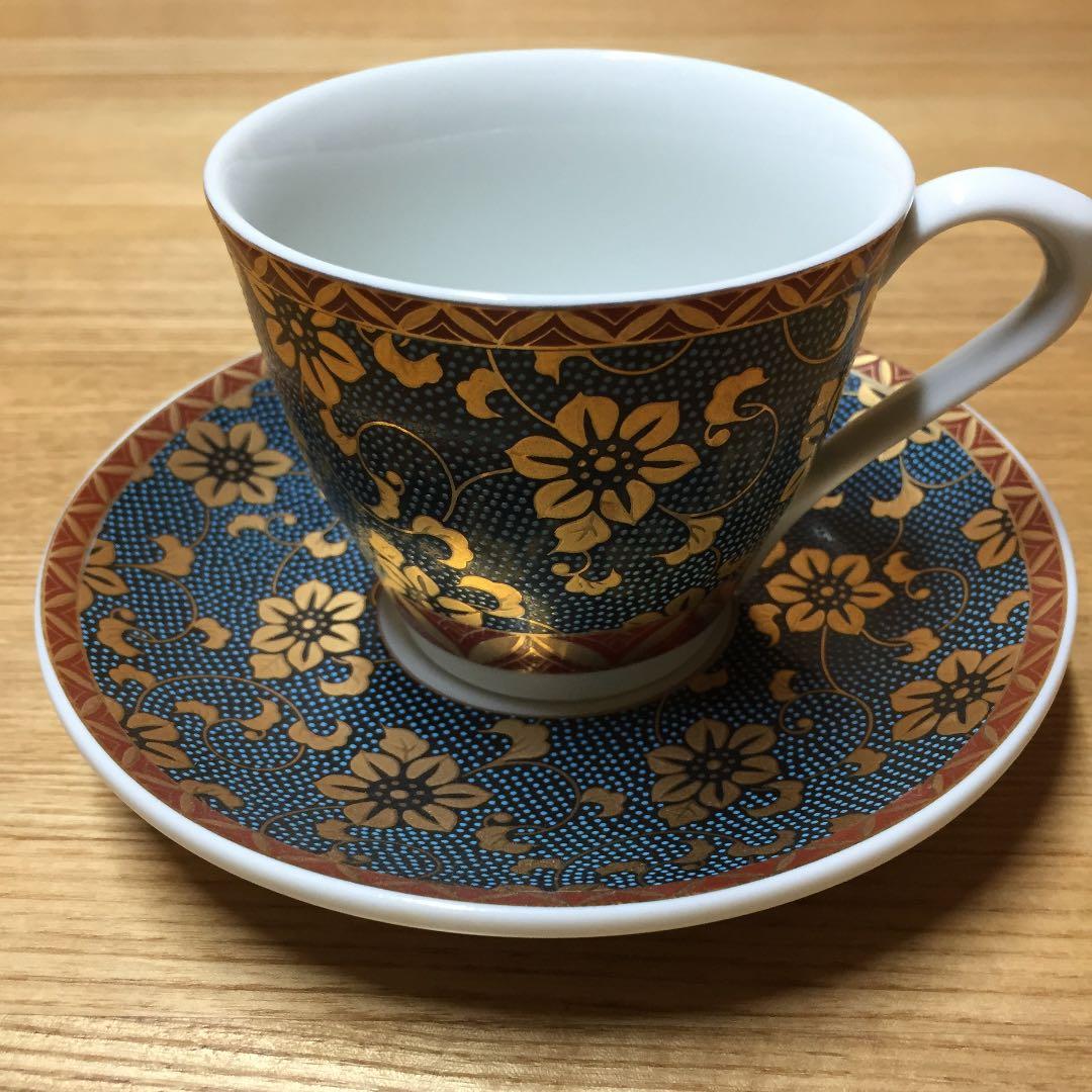 九谷焼 カップ&ソーサー - メルカリ