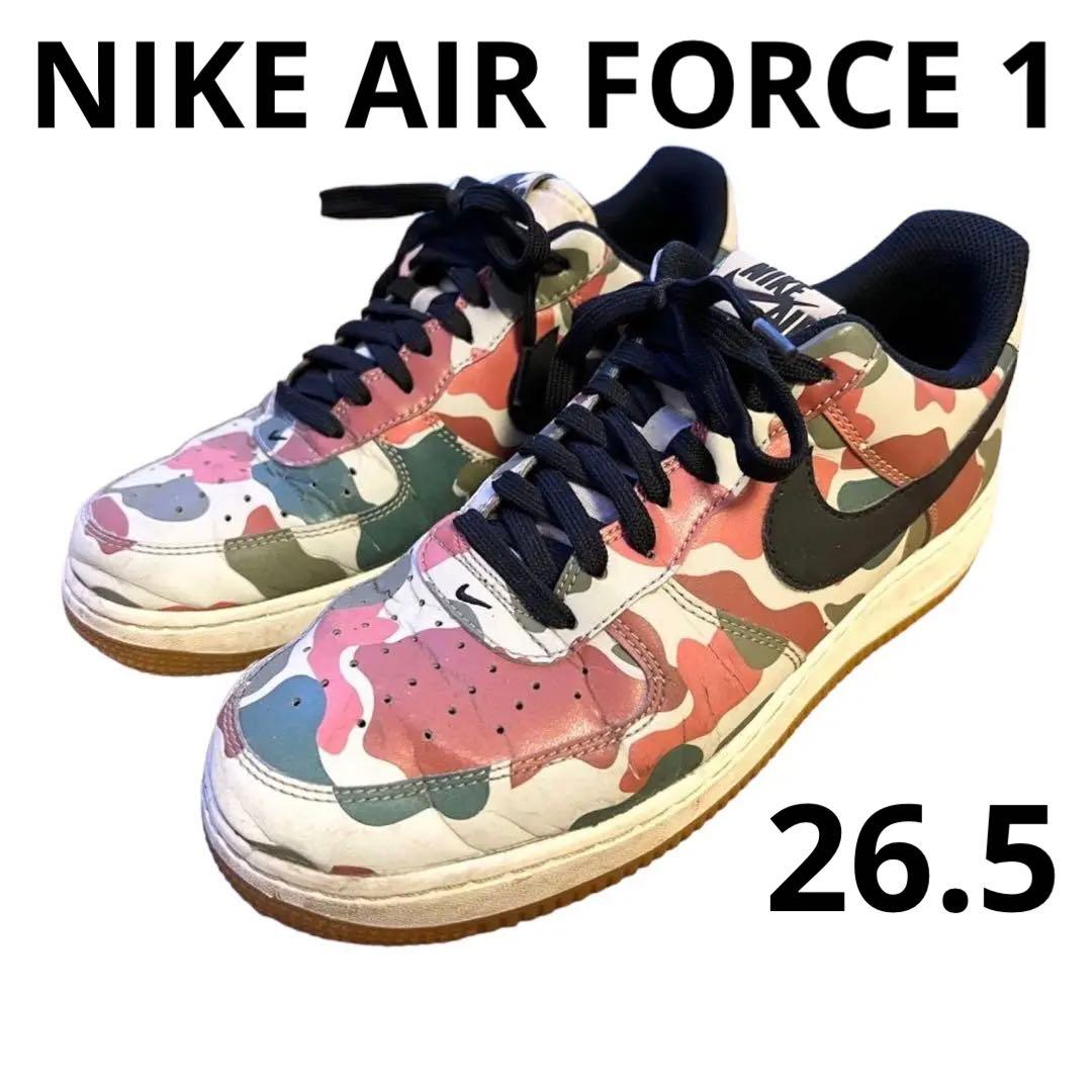 NIKE AIR FORCE 1/ナイキ エアフォース ワン 迷彩 カモフラ柄 - メルカリ