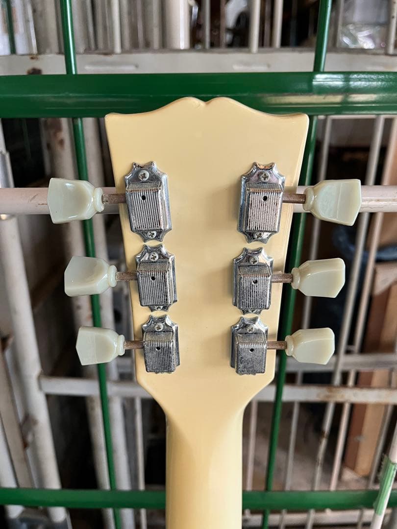 Maison SGスタイル エレキギター アイボリー 中古 現状品 ジャンク品
