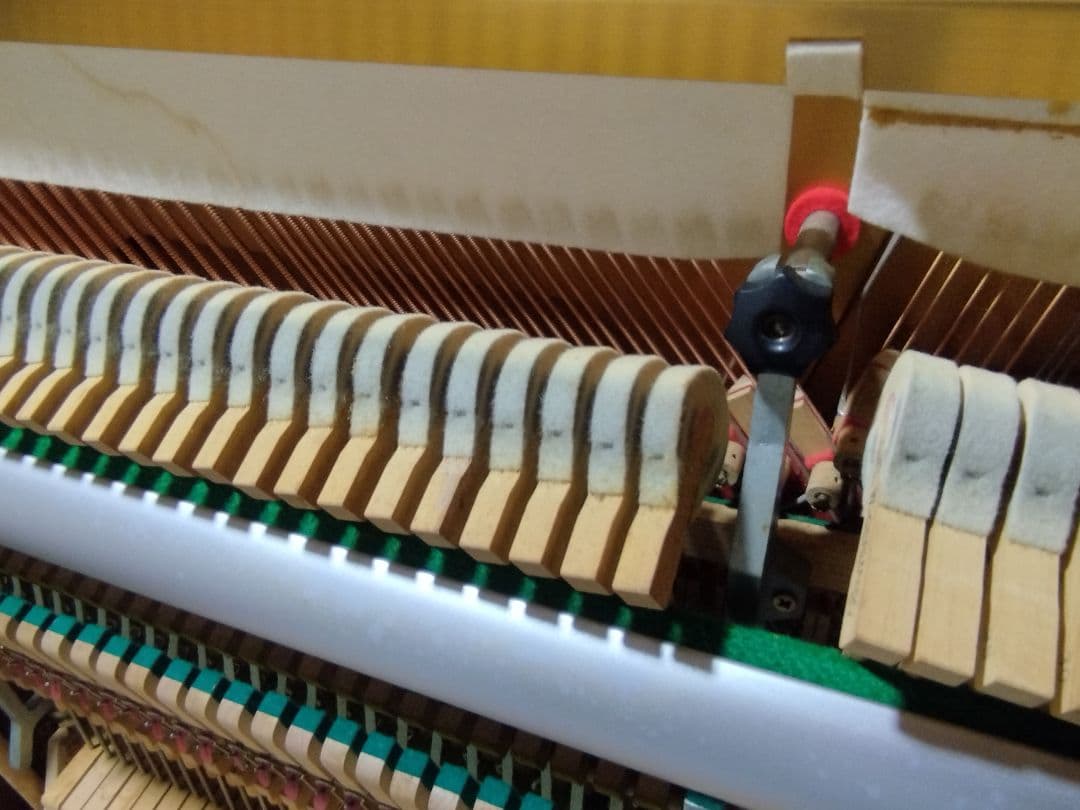 希少】Klingel ピアノ 黒檀 鍵盤