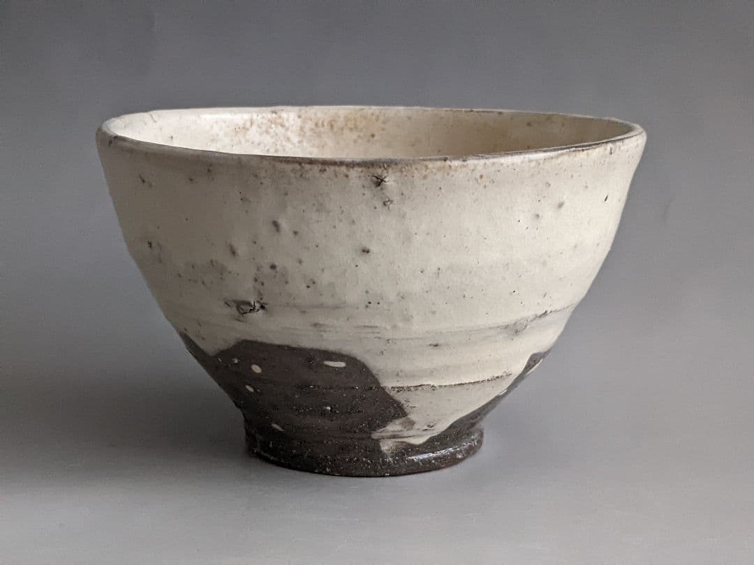 森岡成好 粉引 碗 茶碗
