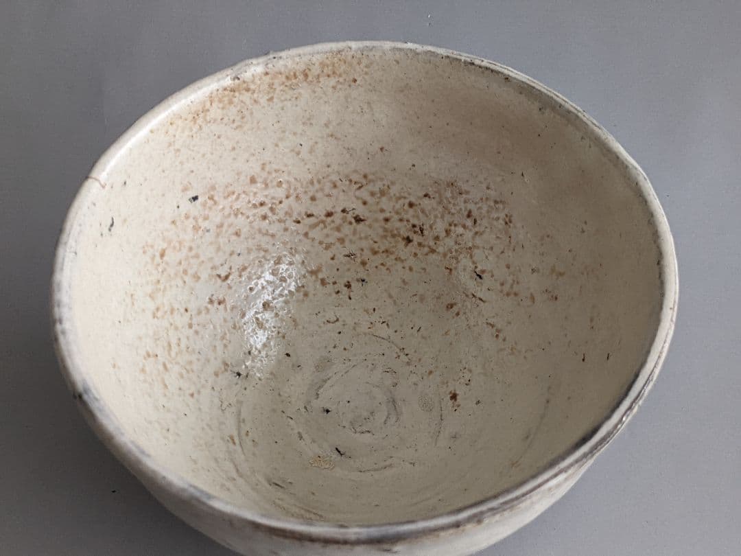 森岡成好 粉引 碗 茶碗