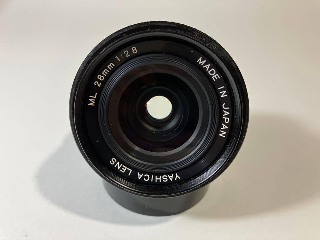 ヤシカレンズ　YASHICA ML f=2.8 28mm 　Y/Cマウント Yashica ML 28mm f/2.8 C/Y Mount Wide-Angle Prime Lens – Dutch|Thrift