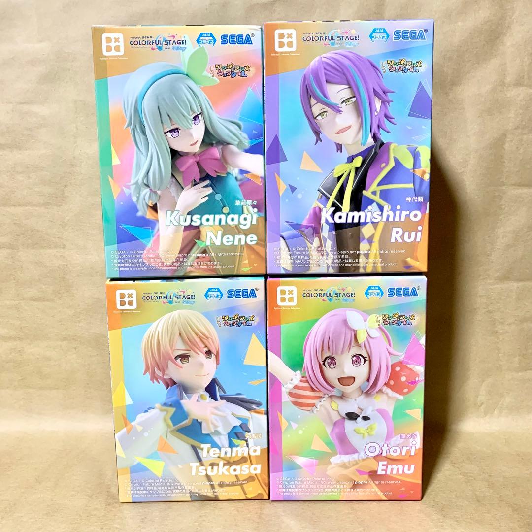 プロジェクトセカイ フィギュア ワンダーランズ×ショータイム全4種