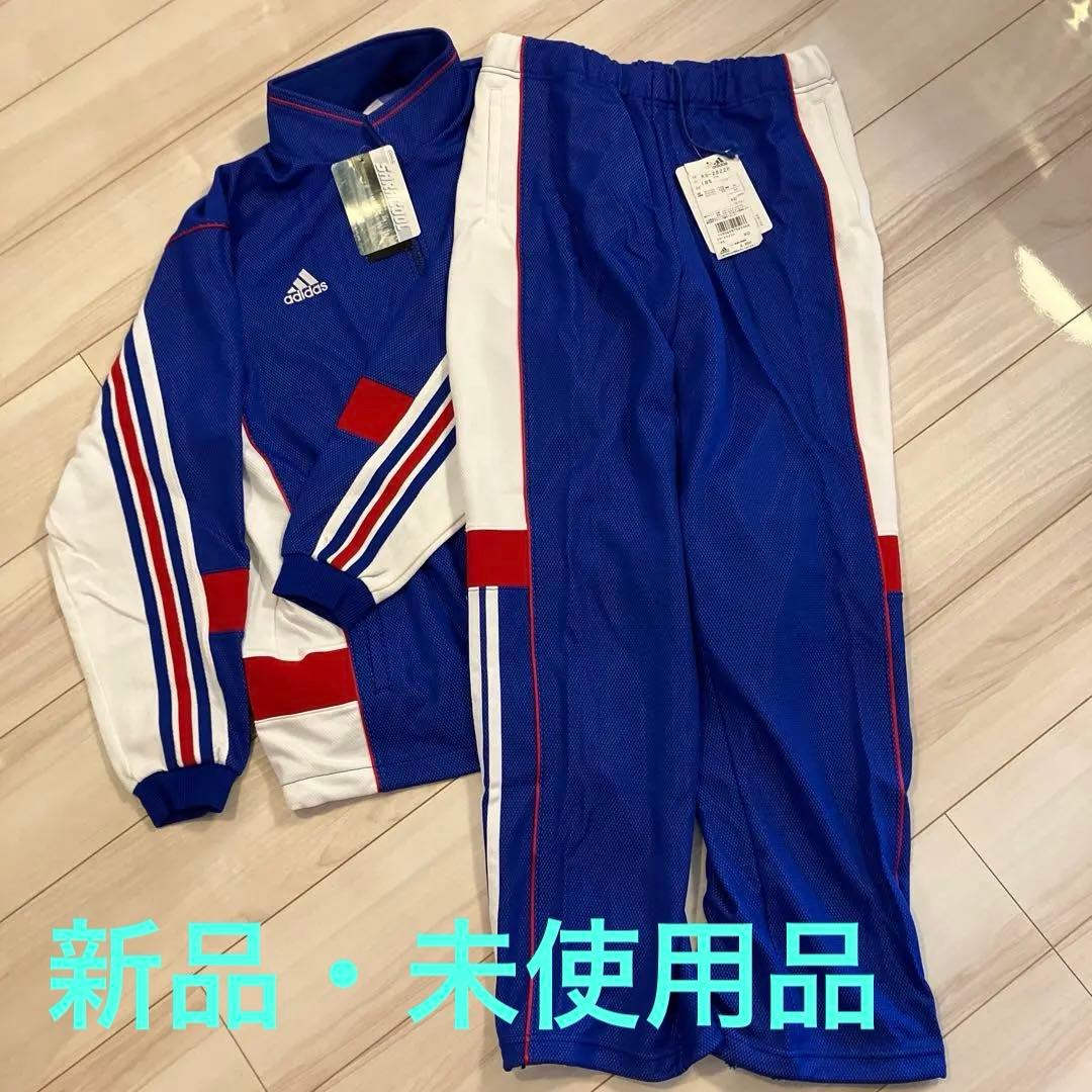 adidas ジャージ 上下セット サイズXO 青 （21,000円品） adidas（アディダス） 未使用品 スポーツウェア ジャージ セットアップ