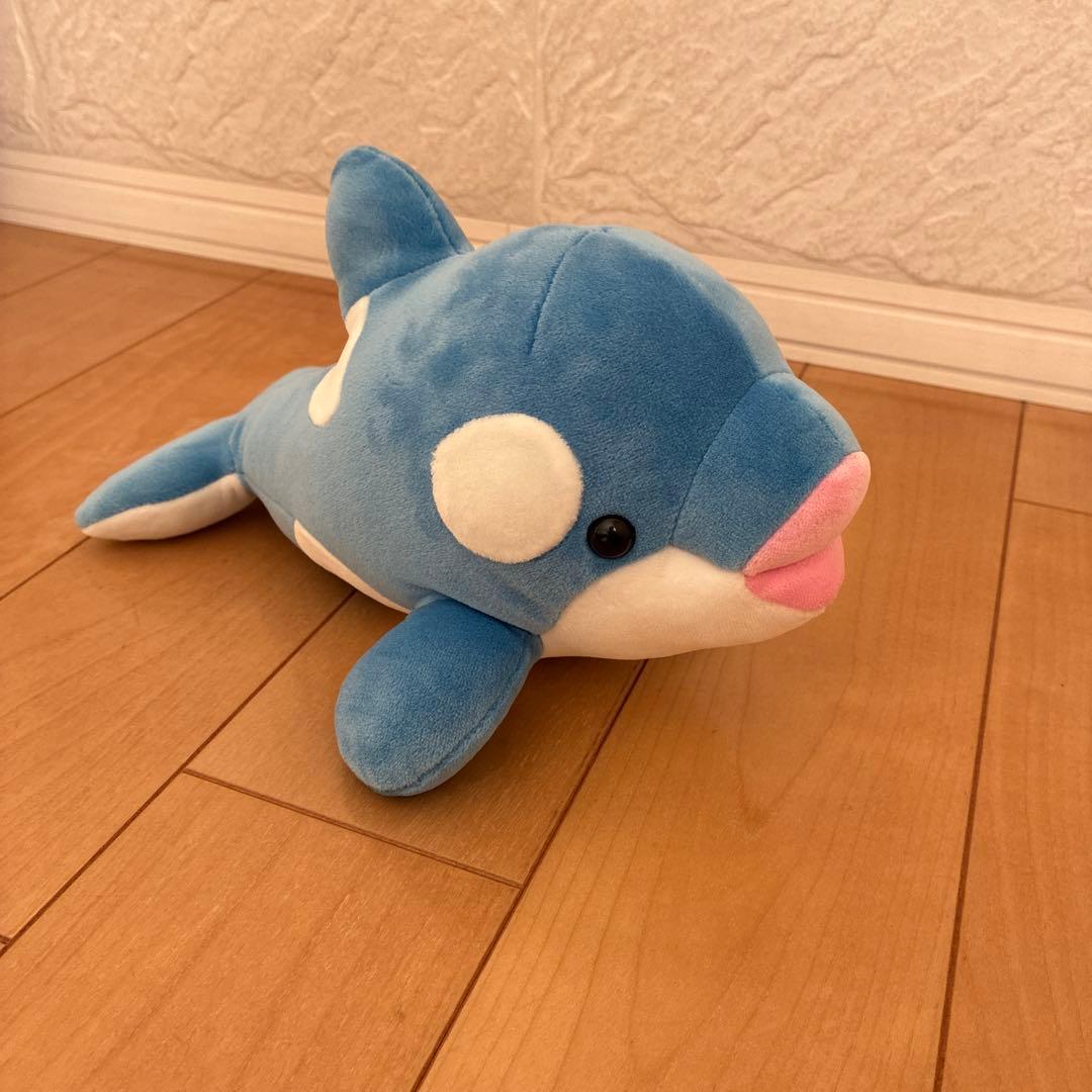 須磨シーワールド オルカくじ ブルー シャチぬいぐるみ 神戸 水族館