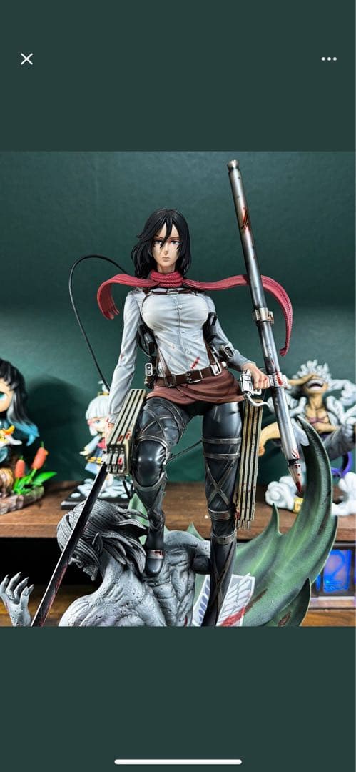 良辰LC Studio 進撃の巨人 ミカサアッカーマン ガレージキット - メルカリ